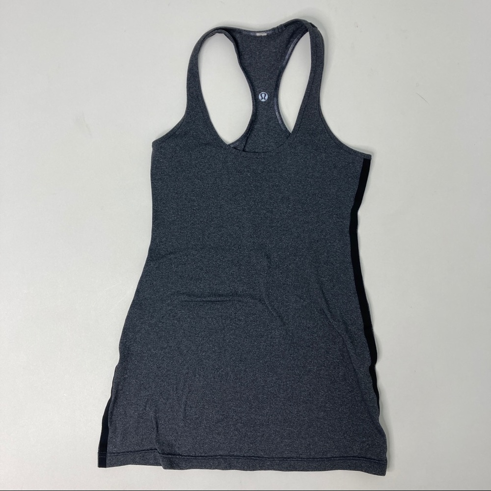 Lululemon Racerback Gray Tank Top Womens Size S